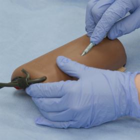 RediStik Wearable PIV Trainer, Dark Skin Tone