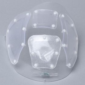 Shoulder Cap, Clear, With Replacable Portal Covers